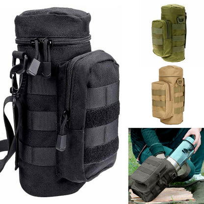 Tactical Water Bottle Bag - Large Capacity Cup Holder