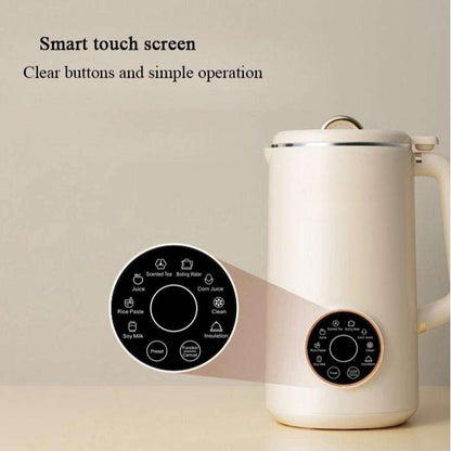 Smart Soy Milk Maker for 1-4 People, Multi-Function Blender