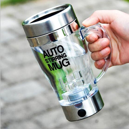 Customizable Automatic Stirring Cup for Coffee and Smoothies