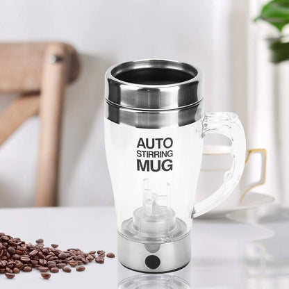 Customizable Automatic Stirring Cup for Coffee and Smoothies