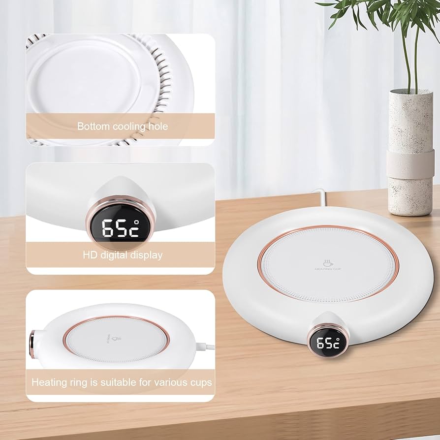 Smart USB Coffee Mug Warmer (One Set)