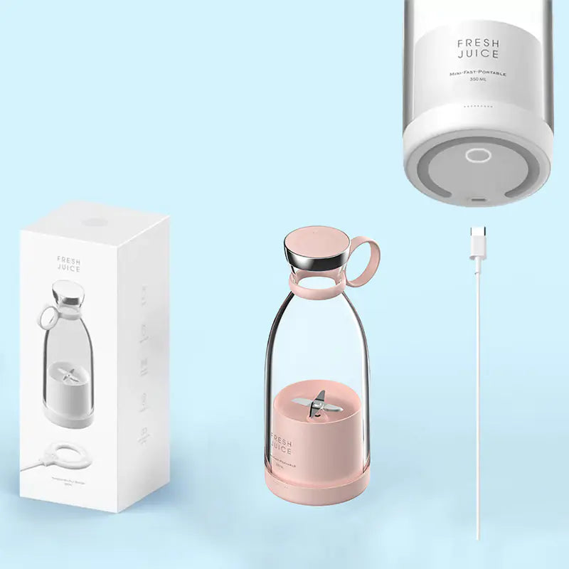 Portable USB Rechargeable Fruit Juicer Cup