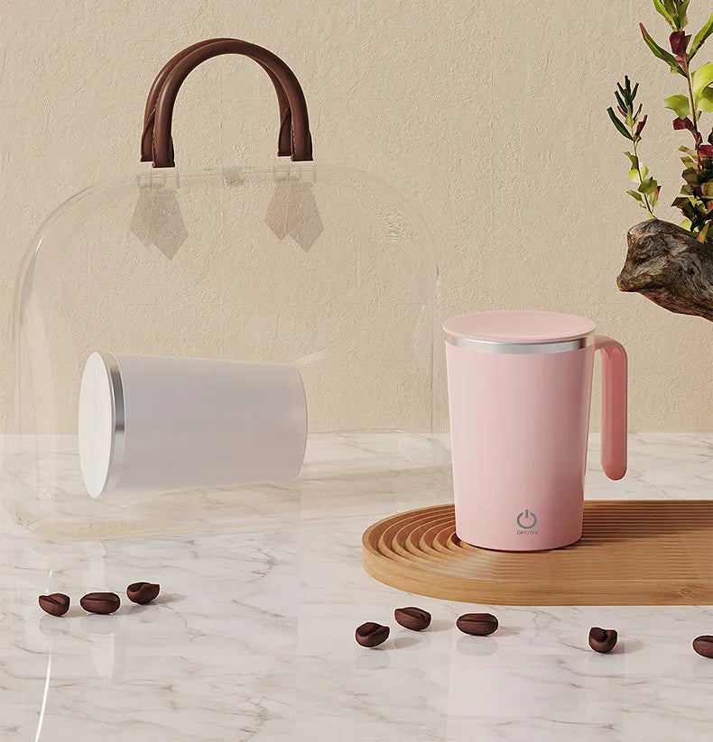 Portable Electric Automatic Mixing Coffee Mug