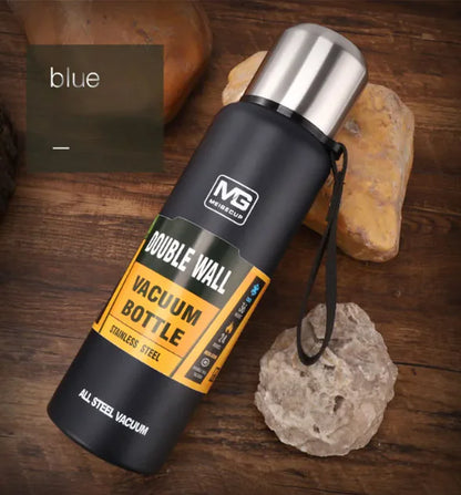 MG Stainless Steel Insulated Water Bottle with Portable Travel Lid