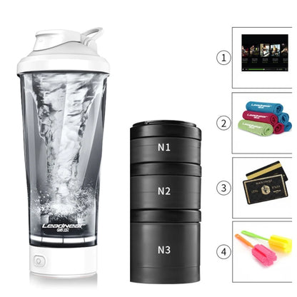Portable Protein Shaker Bottle