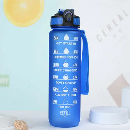 Gradient Large-Capacity Sports Water Bottle
