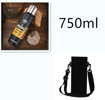 MG Stainless Steel Insulated Water Bottle with Portable Travel Lid