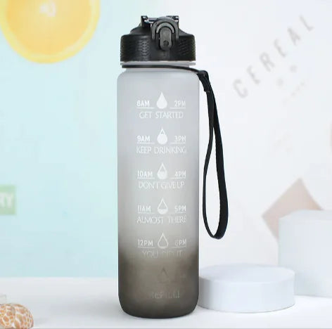 Gradient Large-Capacity Sports Water Bottle