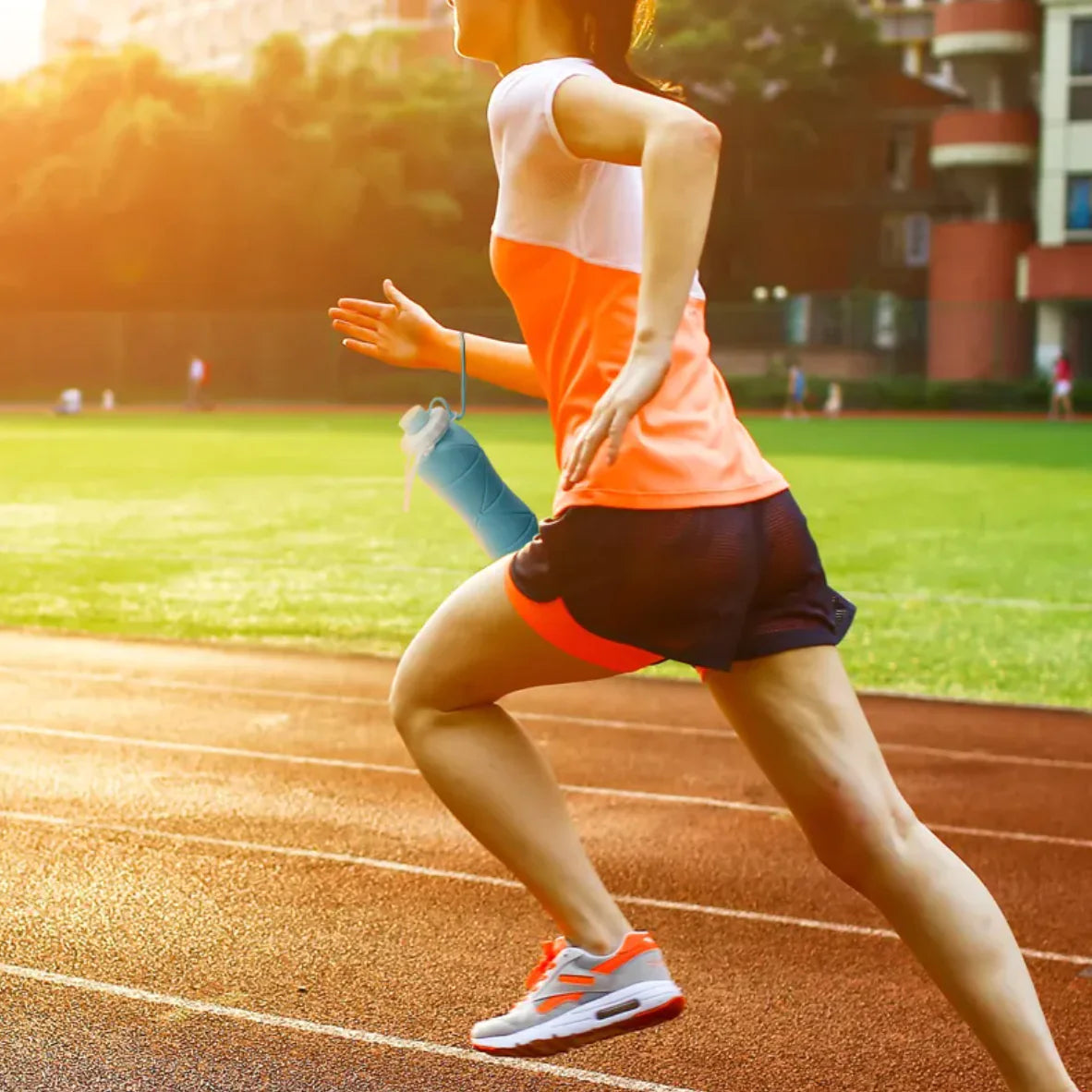 Silicone Collapsible Sports Water Bottle - 600ml