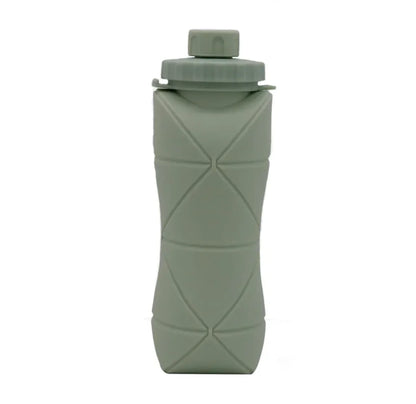 Silicone Collapsible Sports Water Bottle - 600ml