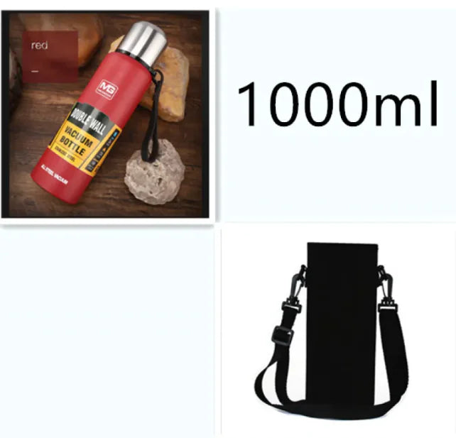 MG Stainless Steel Insulated Water Bottle with Portable Travel Lid