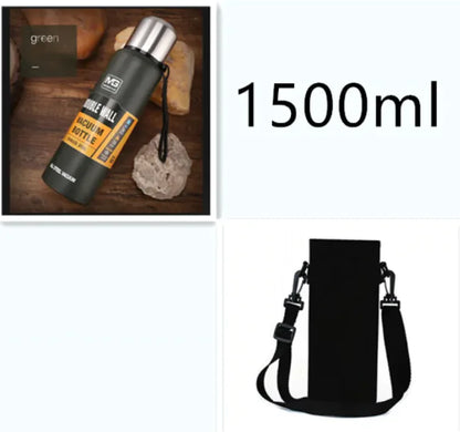 MG Stainless Steel Insulated Water Bottle with Portable Travel Lid