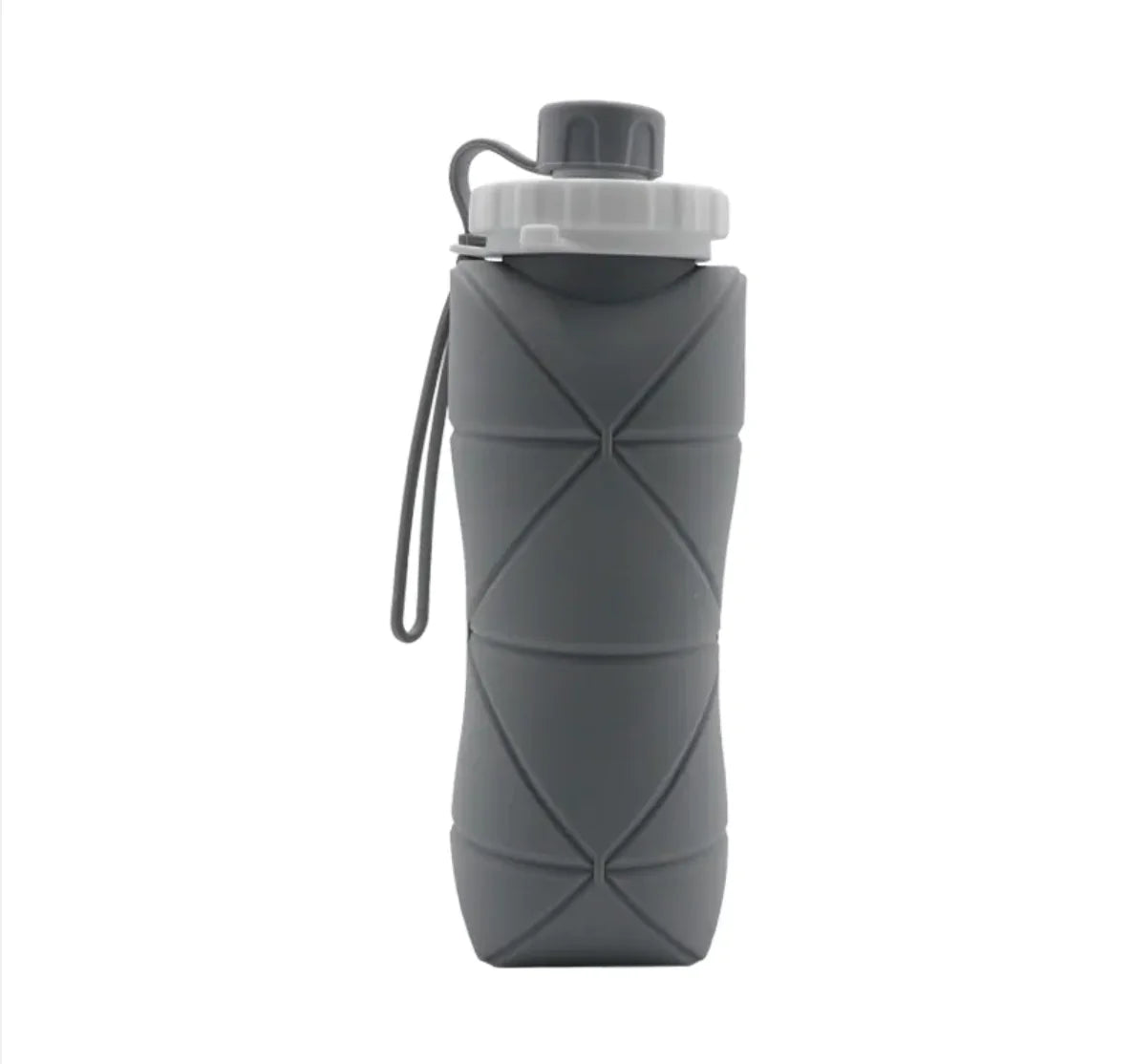 Silicone Collapsible Sports Water Bottle - 600ml
