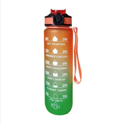 Gradient Large-Capacity Sports Water Bottle
