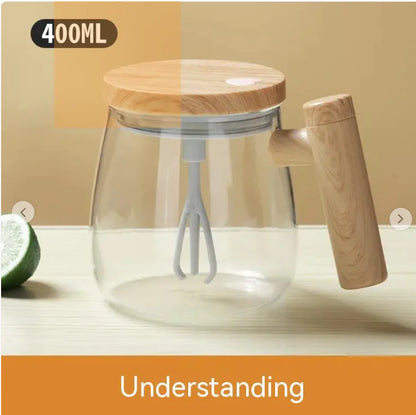 Self-Stirring Electric Coffee Mug