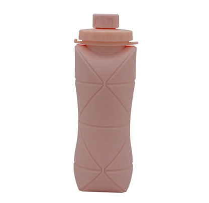 Silicone Collapsible Sports Water Bottle - 600ml