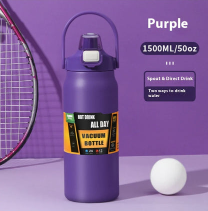 Stainless Steel Insulated Straw Bottle