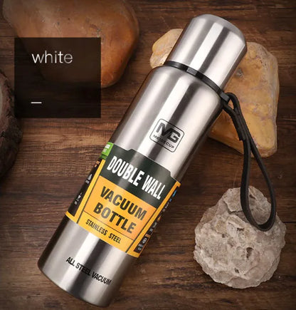 MG Stainless Steel Insulated Water Bottle with Portable Travel Lid