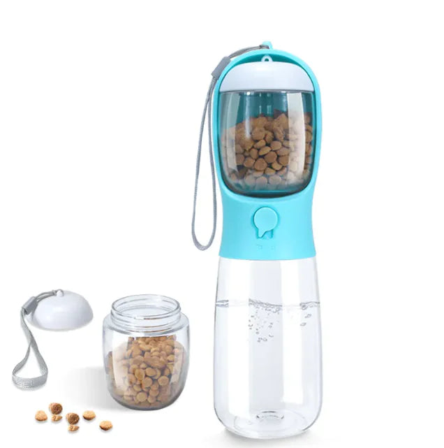 Outdoor Portable Pet Water Bottle, Dual-Use Travel Cup for Cats and Dogs