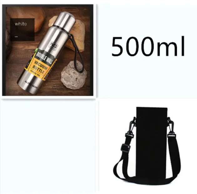 MG Stainless Steel Insulated Water Bottle with Portable Travel Lid